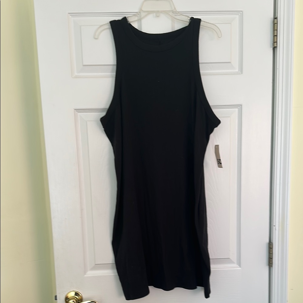 NWT Black Sleeveless Dress (Size 2X)